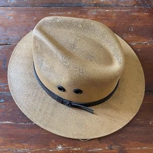 Original Panama Hat Made in Mexico - UPF 50+, light weight material.